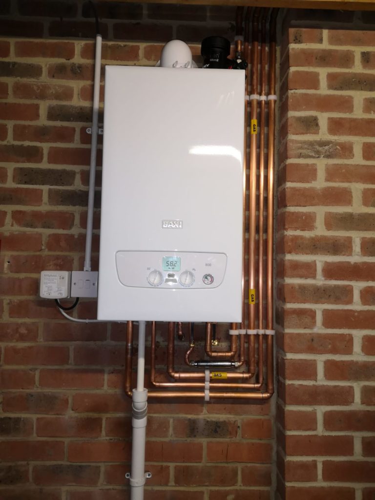 Boiler install