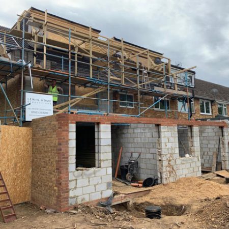 house extension site